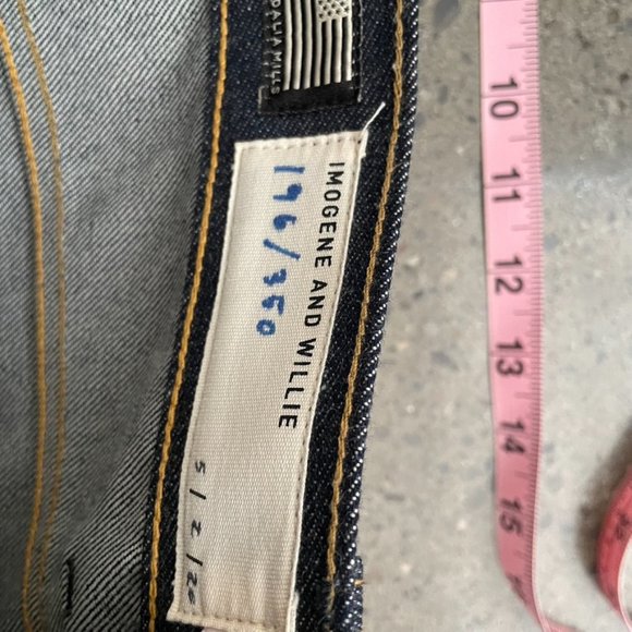 imogene + willie Catherine high rise indigo selvage denim - Picture 8 of 16